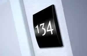 Elegantna sobna številka
