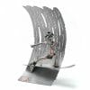 Deskar skulptura s strani