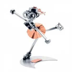 Drsalka kovinska skulptura