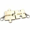 Obesek puzzle z gravuro imen