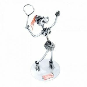 Teniseacica kovinska skulptura