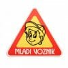Nalepka za avto mladi voznik deček