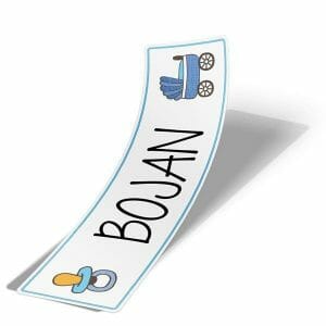 Avto nalepka tablica za fantke