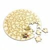 Lesene puzzle krog