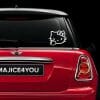Nalepka za avto Bad Hello Kitty