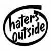 Haters outside nalepka