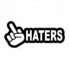 Haters nalepka