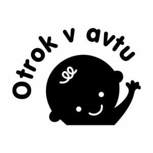 avto nalepka z imenom otroka za fantke po naročilu