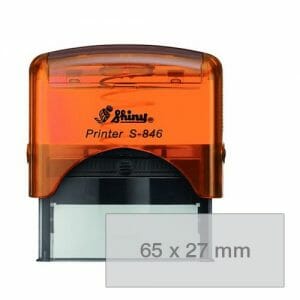 Shiny S-846 avtomatska štampiljka žig po naročilu