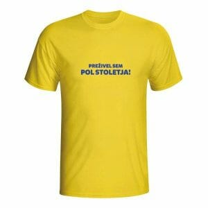 Preživel sem pol stoletja, majica