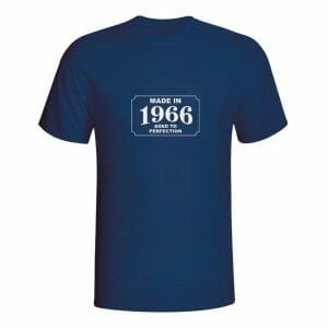 Made in 1966 majica za rojstni dan