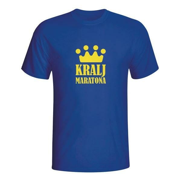 Kralj maratona, majica z lastnim napisom