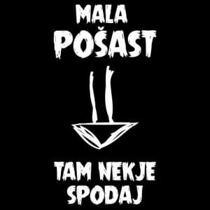 Alternative view of Mala pošast tam nekje spodaj, majica