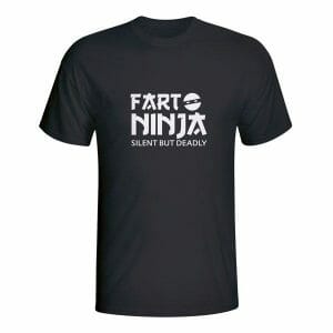 Fart ninja silent but deadly majica