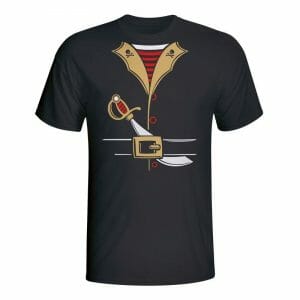 Majica pirat za pustovanje