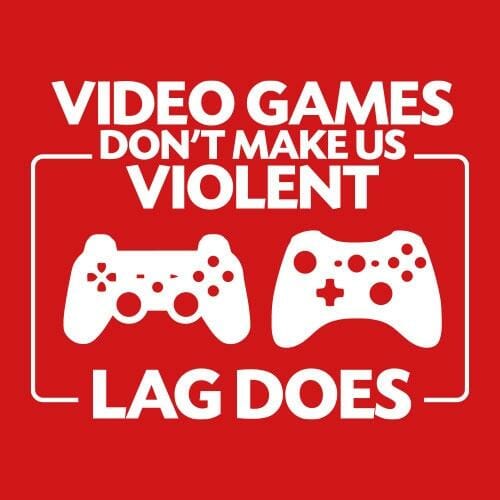Video Games don't make us violent, majica - slika 2