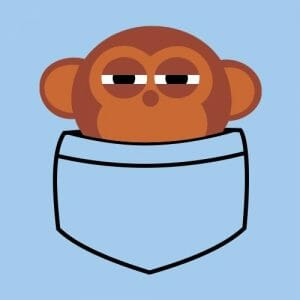 Alternative view of Opica v žepu, majica