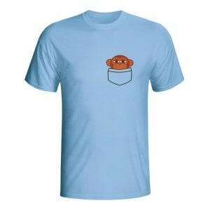 Opica v žepu, majica