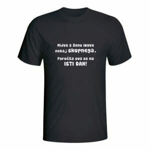 Midva z ženo imava nekaj skupnega, majica
