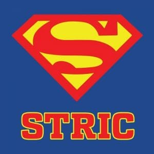 Alternative view of Super stric, majica z lastnim besedilom