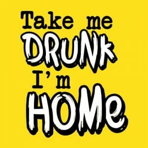 Alternative view of Take me drunk, i'm home, majica