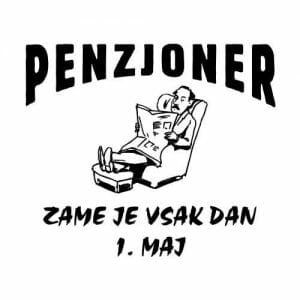 Alternative view of Penzjoner, majica za penzioniste