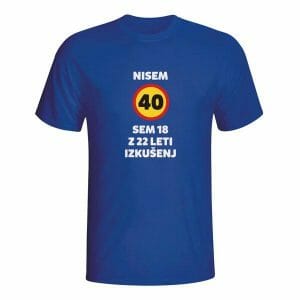 Opozorilo sem v pokoju, majica