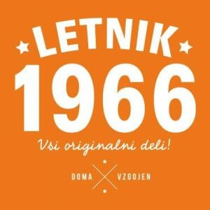 Alternative view of Letnik 1966 vsi originalni deli, majica