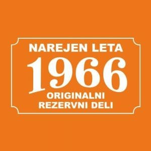 Alternative view of Letnik 1966, vsi originalni deli, majica