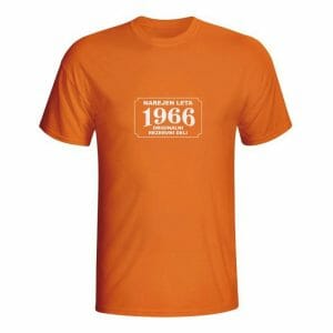 Letnik 1966, vsi originalni deli, majica