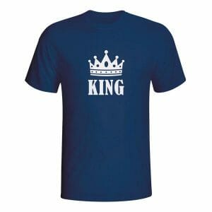 King majica z lastnim napisom