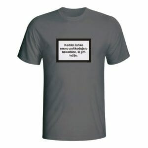 Kadilci lahko resno poškodujejo nekadilce, majica