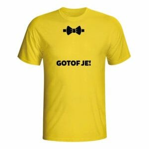 Gotof je, majica za fantovščino