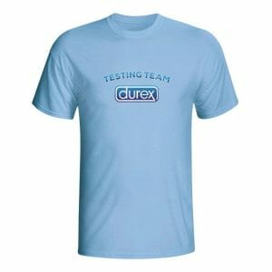 Durex testing team, majica