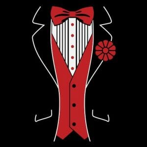 Alternative view of Metuljček barvni, majica