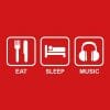 Eat Sleep Music, majica - slika 2