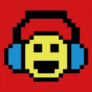 Alternative view of Music Smiley, majica