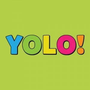 Alternative view of YOLO majica