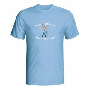 Ni ga vitamina čez liter vina, majica