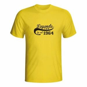 Legenda že od 1964, majica z lastno letnico