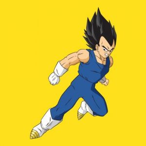 Alternative view of Vegeta Dragon Ball, majica
