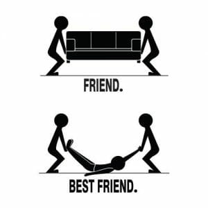 Alternative view of Prijatelj. Najboljši prijatelj, majica