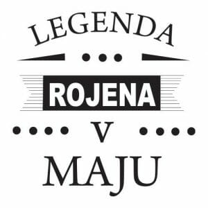 Alternative view of Legenda rojena v maju, majica z lastnim napisom