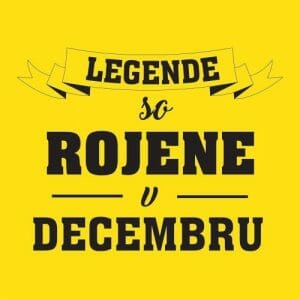 Alternative view of Legende so rojene v decembru, majica z lastnim napisom