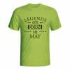 Legends are born in May, majica