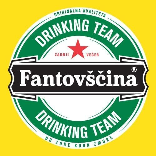 Fantovščina drinking team Heineken, majica - slika 2