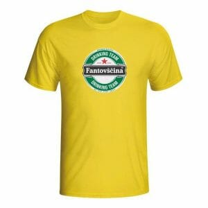 Fantovščina drinking team Heineken, majica