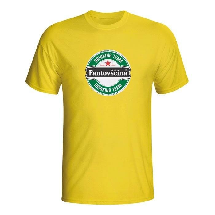 Fantovščina drinking team Heineken, majica