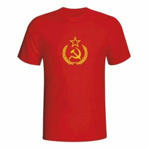 Sovjetska zveza CCCP logotip, majica