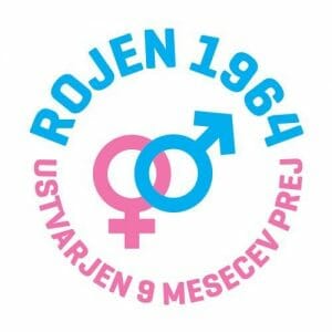 Alternative view of Rojen 1964, ustvarjen 9 mesecev prej, majica z lastno letnico